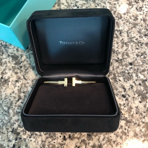 SOLD Tiffany wire T bracelet thicker version - Picture 4 of 6